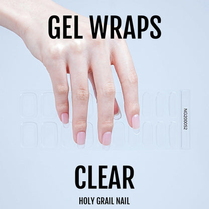 Holy Grail Nail Semi-Cured Gels Clear - Gels, Crystal Clear Gels, Holy Gels, Clear Gel, Hello Nails