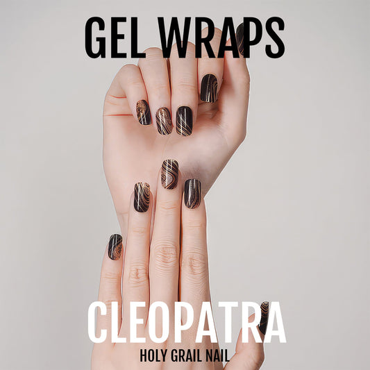 Holy Grail Nail Semi-Cured Gels Cleopatra - Gels, Marble Sparkle Gels, Holy Gels