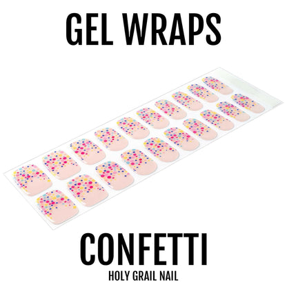 Holy Grail Nail Semi-Cured Gels Confetti - Gels, Bubblegum Confetti Gels, Holy Gels
