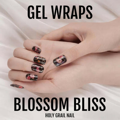 Holy Grail Nail Semi-Cured Gels Dark Florals - Gels, Midsummer Nights Dream Gel, Hello Nails