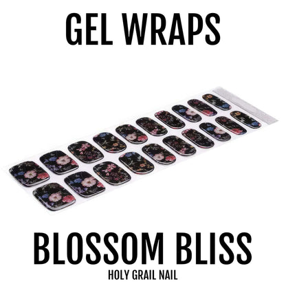 Holy Grail Nail Semi-Cured Gels Dark Florals - Gels, Midsummer Nights Dream Gel, Hello Nails