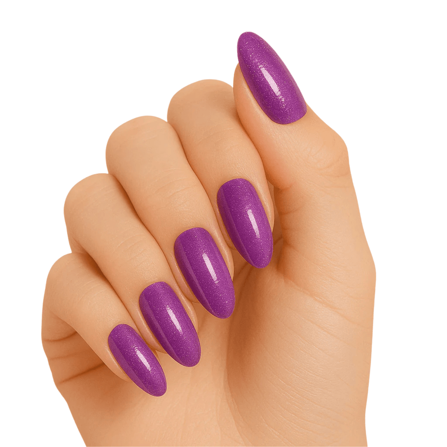 Holy Grail Nail Semi-Cured Gels Diamond Dust Purple - Gels