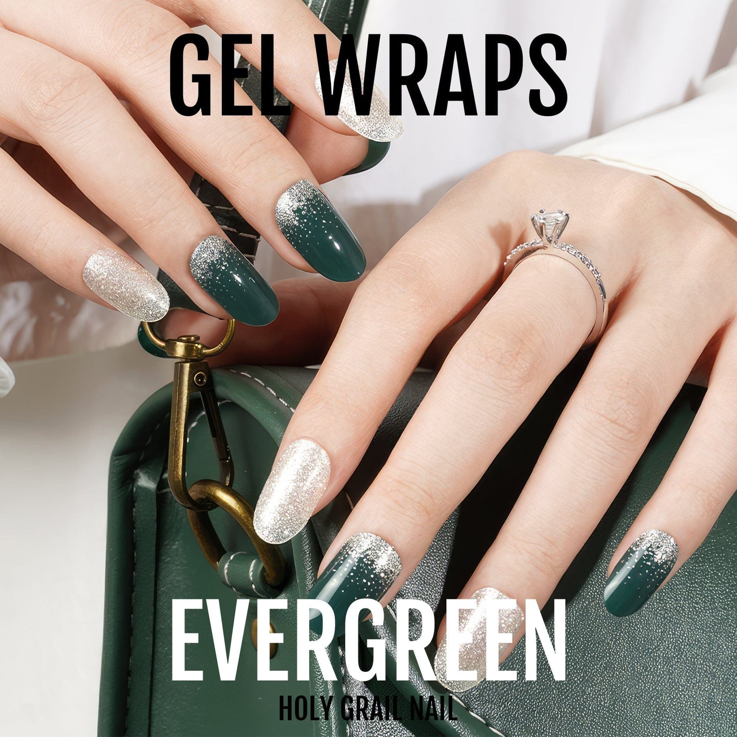 Holy Grail Nail Semi-Cured Gels Evergreen - Gels