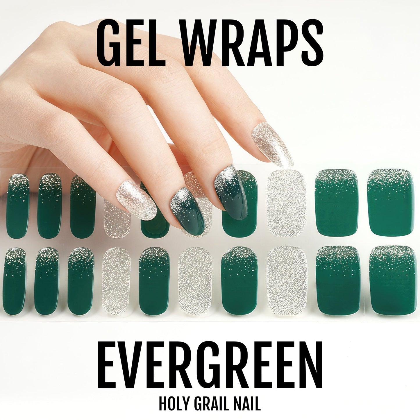 Holy Grail Nail Semi-Cured Gels Evergreen - Gels