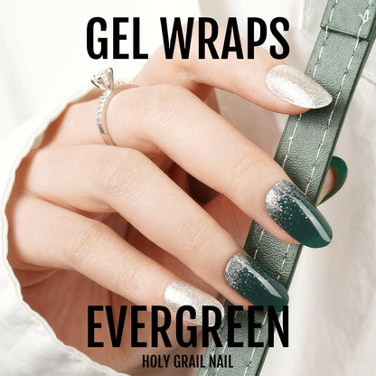 Holy Grail Nail Semi-Cured Gels Evergreen - Gels, Frosted Fir Gel, Hello Nails