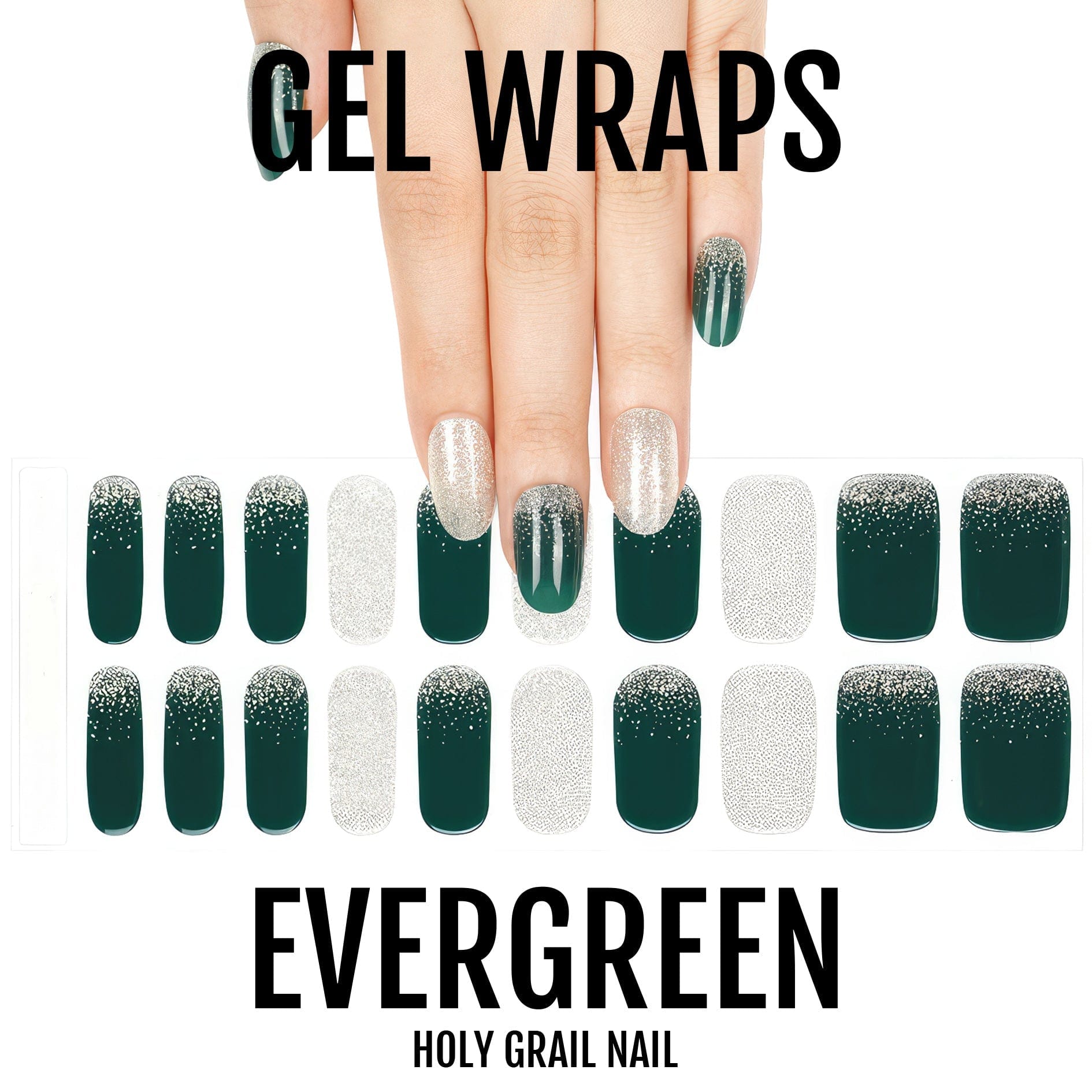 Holy Grail Nail Semi-Cured Gels Evergreen - Gels