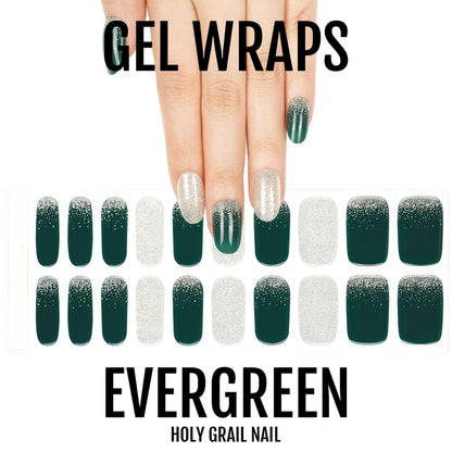 Holy Grail Nail Semi-Cured Gels Evergreen - Gels, Frosted Fir Gel, Hello Nails