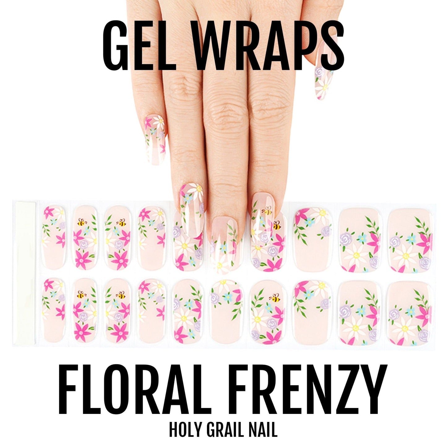 Holy Grail Nail Semi-Cured Gels Floral Frenzy - Gels