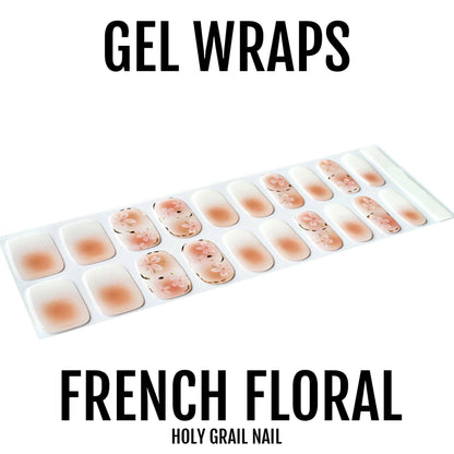 Holy Grail Nail Semi-Cured Gels French Floral - Gels, Lovely Blossoms Gel, Hello Nails