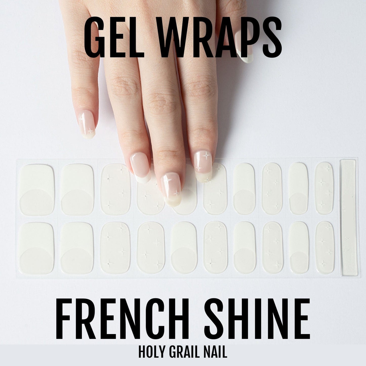 Holy Grail Nail Semi-Cured Gels French Shine - Gels