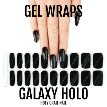 Holy Grail Nail Semi-Cured Gels Galaxy Holo - Gels, Obsidian Shimmer Gels, Holy Gels
