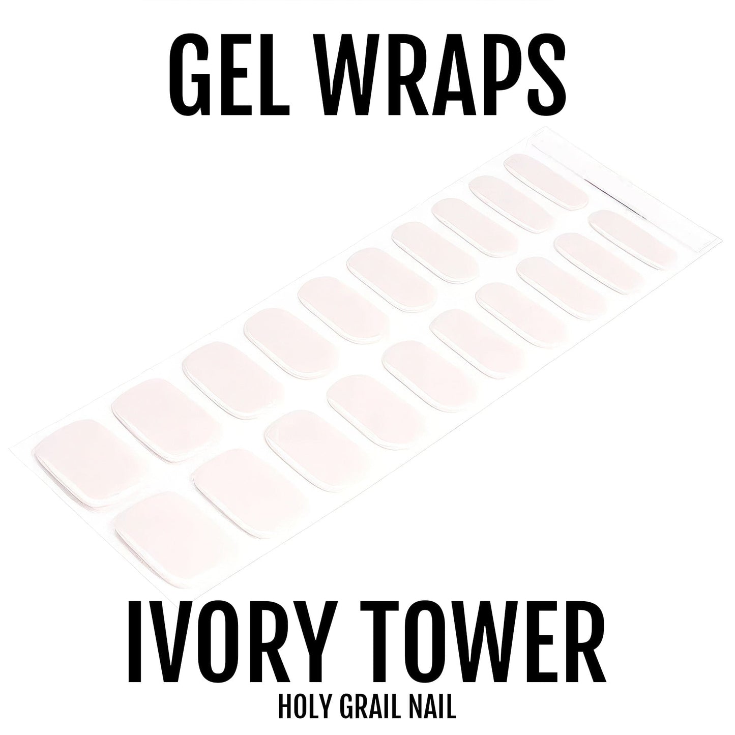 Holy Grail Nail Semi-Cured Gels Ivory Tower - Gels