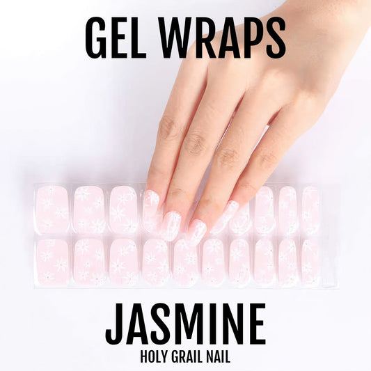 Holy Grail Nail Semi-Cured Gels Jasmine - Gels, Pretty Pink Daisies Gels, Holy Gels, Heavenly Scent Gel, Hello Nails