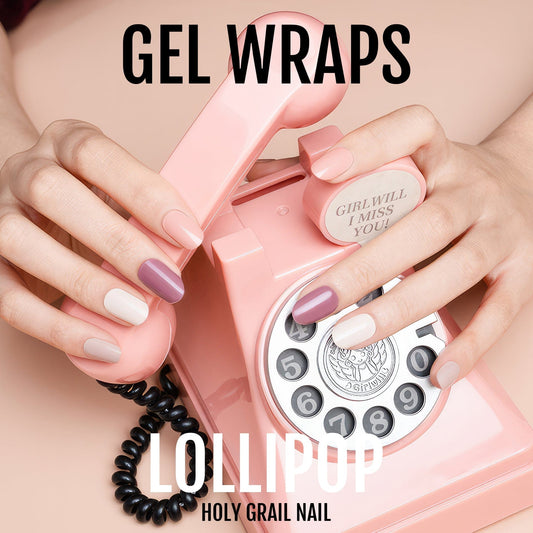 Holy Grail Nail Semi-Cured Gels Lollipop - Gels, Pink Whispers Gels, Holy Gels