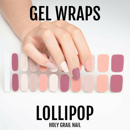 Holy Grail Nail Semi-Cured Gels Lollipop - Gels, Pink Whispers Gels, Holy Gels