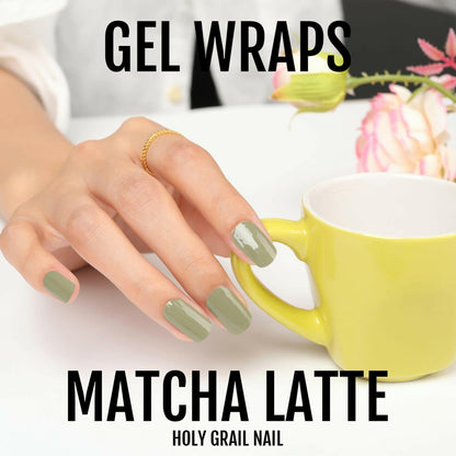 Holy Grail Nail Semi-Cured Gels Matcha Latte - Gels, Olive Gels, Holy Gels