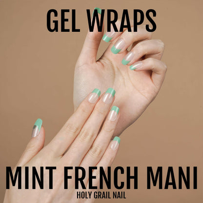 Holy Grail Nail Semi-Cured Gels Mint French Mani - Gels