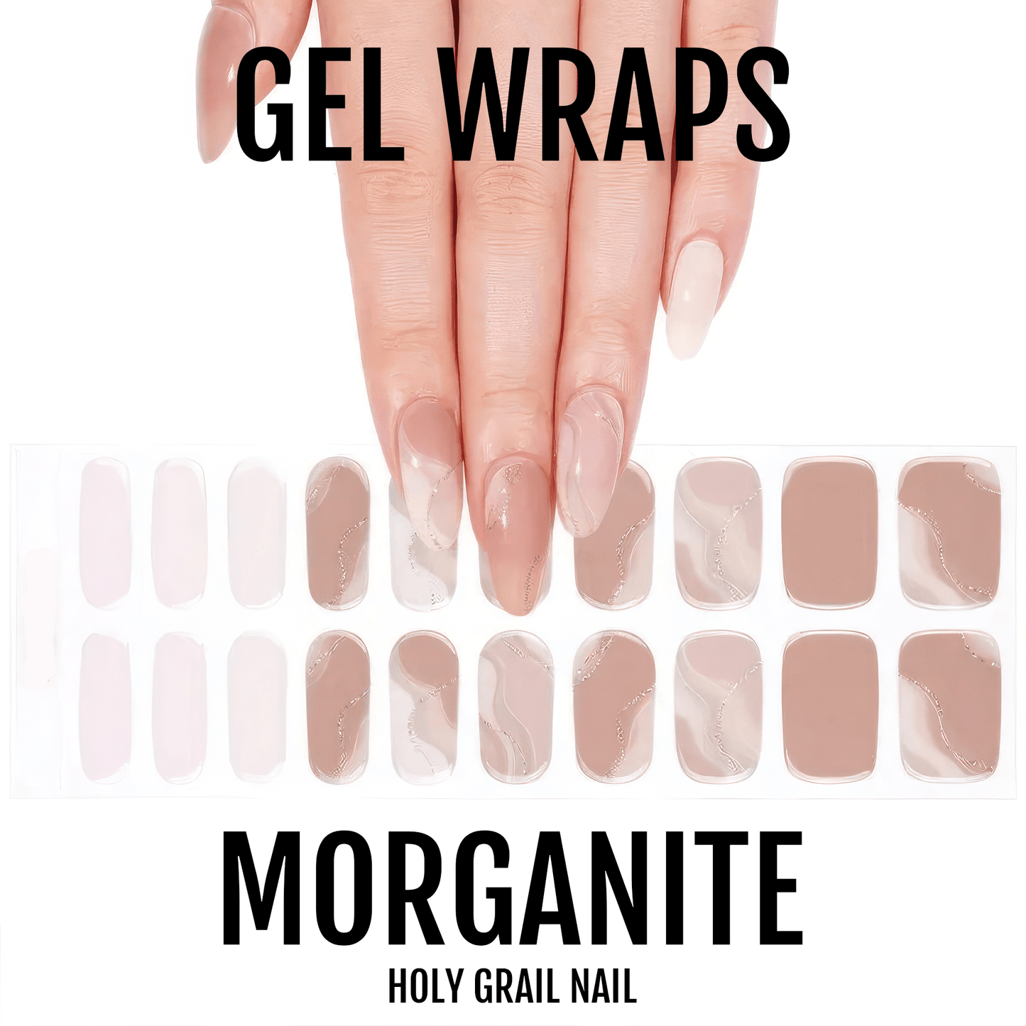 Holy Grail Nail Semi-Cured Gels Morganite - Gels