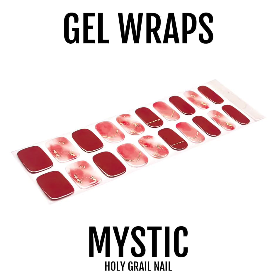 Holy Grail Nail Semi-Cured Gels Mystic - Gels, Glimmer and Glam Gel, Hello Nails