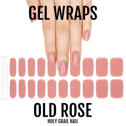 Holy Grail Nail Semi-Cured Gels Old Rose - Gels, Dusted Rose Gel, Hello Nails