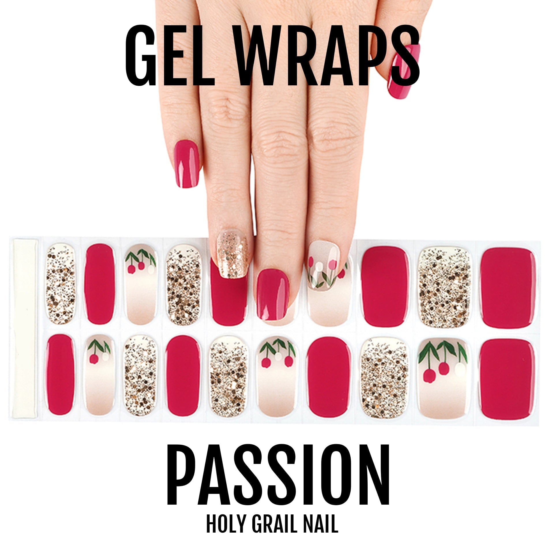 Holy Grail Nail Semi-Cured Gels Passion - Gels