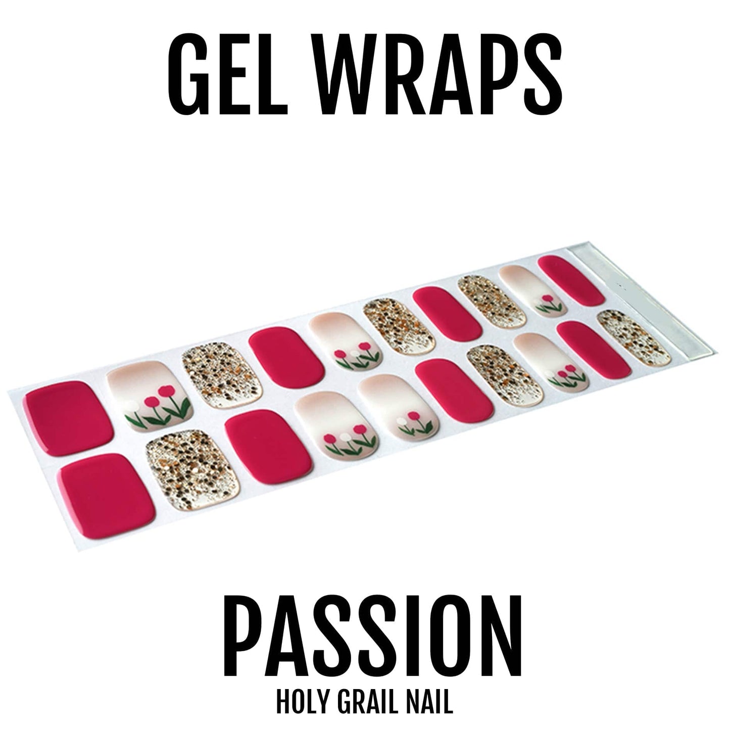 Holy Grail Nail Semi-Cured Gels Passion - Gels