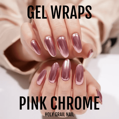 Holy Grail Nail Semi-Cured Gels Pink Chrome - Gels