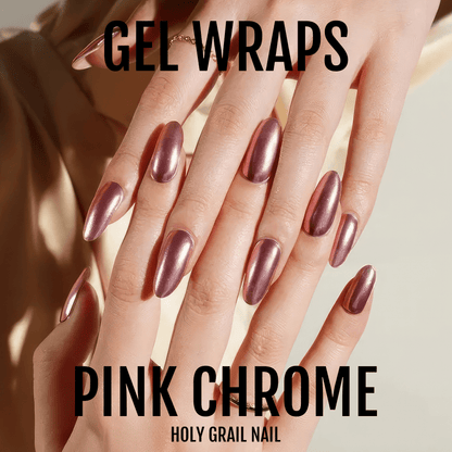 Holy Grail Nail Semi-Cured Gels Pink Chrome - Gels