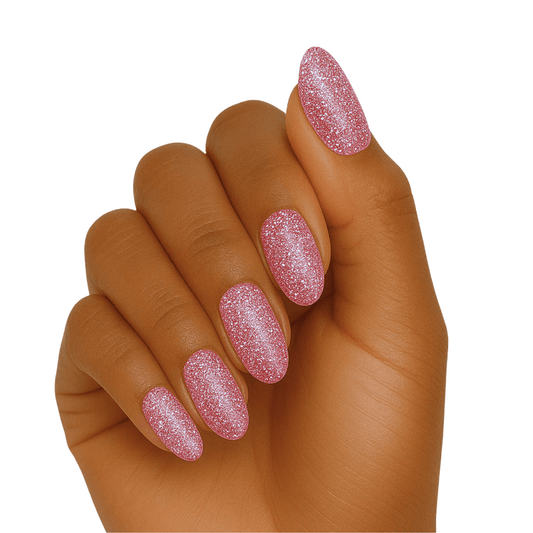 Holy Grail Nail Semi-Cured Gels Pink Glitter - Gels