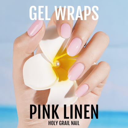 Holy Grail Nail Semi-Cured Gels Pink Linen - Gels, Bubblegum Gel, Hello Nails