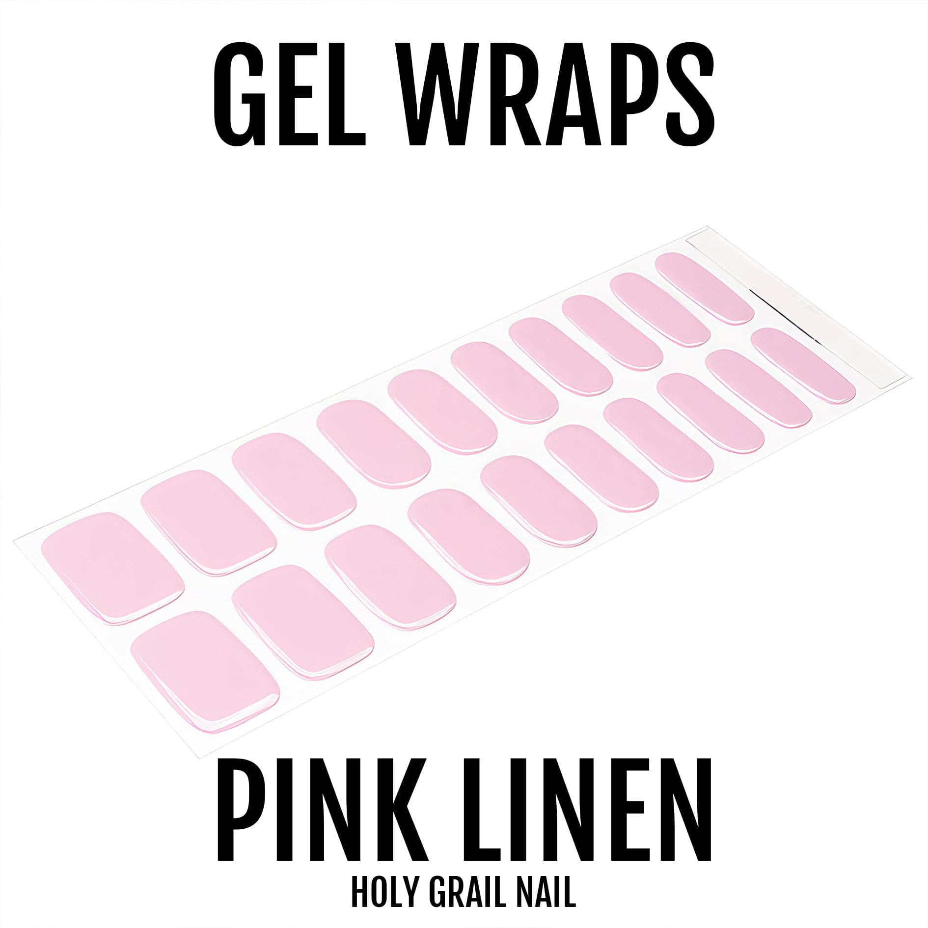 Holy Grail Nail Semi-Cured Gels Pink Linen - Gels