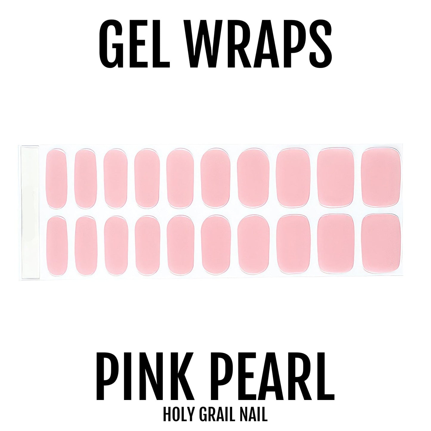 Holy Grail Nail Semi-Cured Gels Pink Pearl - Gels