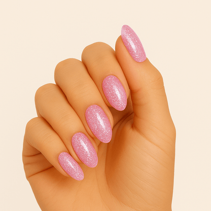 Holy Grail Nail Semi-Cured Gels Pink Static - Gels
