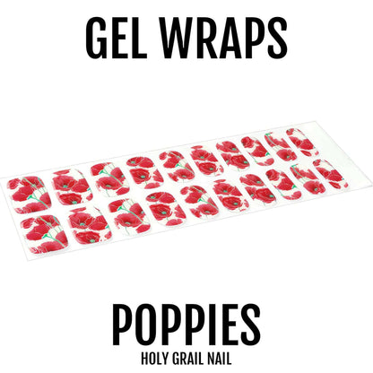 Holy Grail Nail Semi-Cured Gels Poppies - Gels, Poppy Gel, Hello Nails
