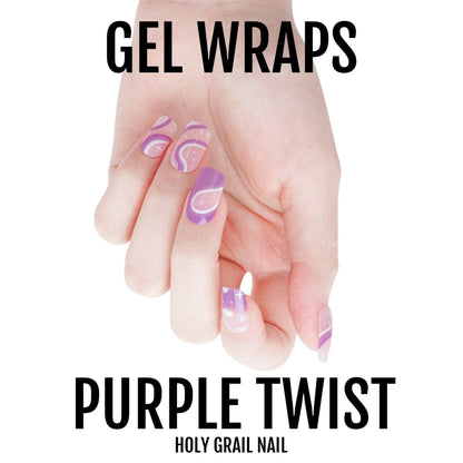 Holy Grail Nail Semi-Cured Gels Purple Twist - Gels