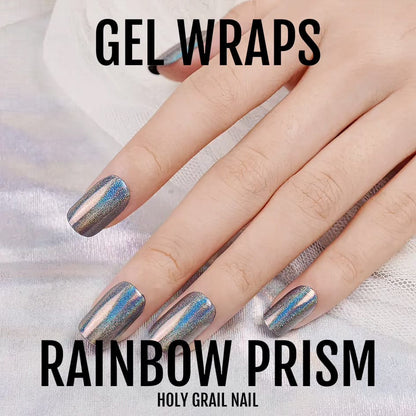 Holy Grail Nail Semi-Cured Gels Rainbow Prism - Gels, Prismatic Spectrum Gels, Holy Gels