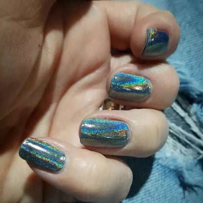 Holy Grail Nail Semi-Cured Gels Rainbow Prism - Gels, Prismatic Spectrum Gels, Holy Gels