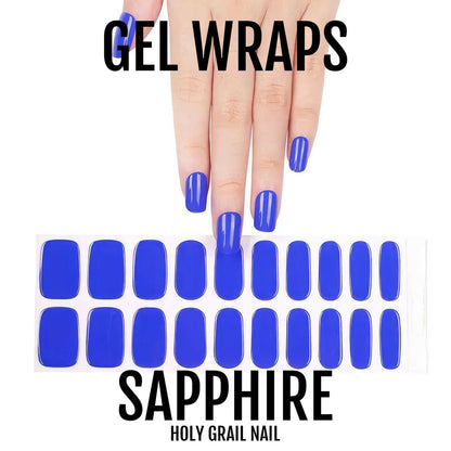 Holy Grail Nail Semi-Cured Gels Sapphire - Gels