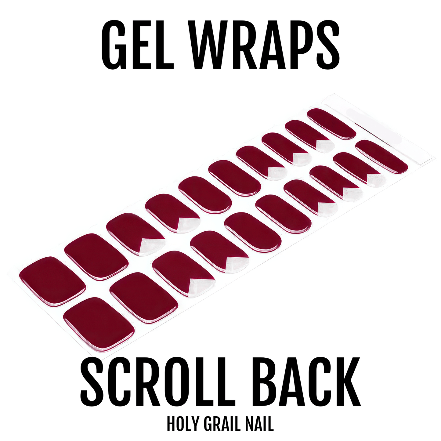 Holy Grail Nail Semi-Cured Gels Scroll Back - Gels