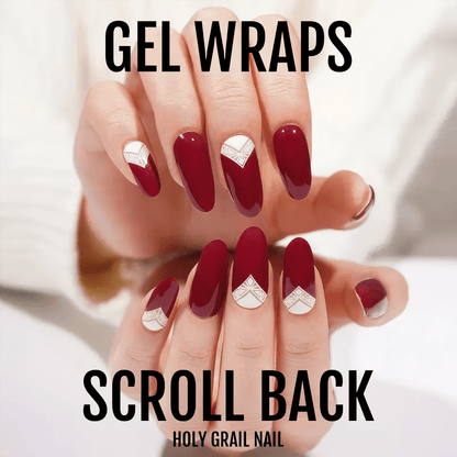 Holy Grail Nail Semi-Cured Gels Scroll Back - Gels