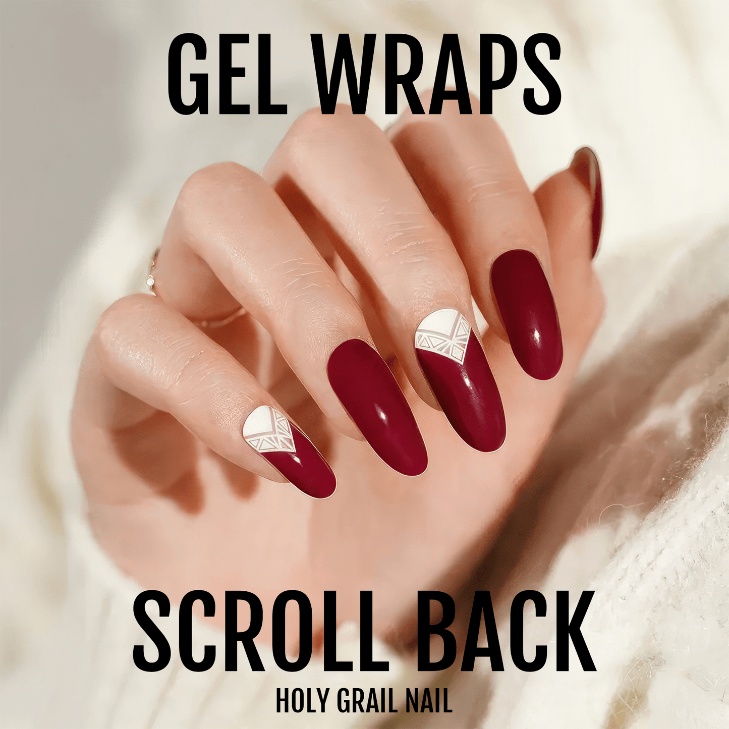 Holy Grail Nail Semi-Cured Gels Scroll Back - Gels