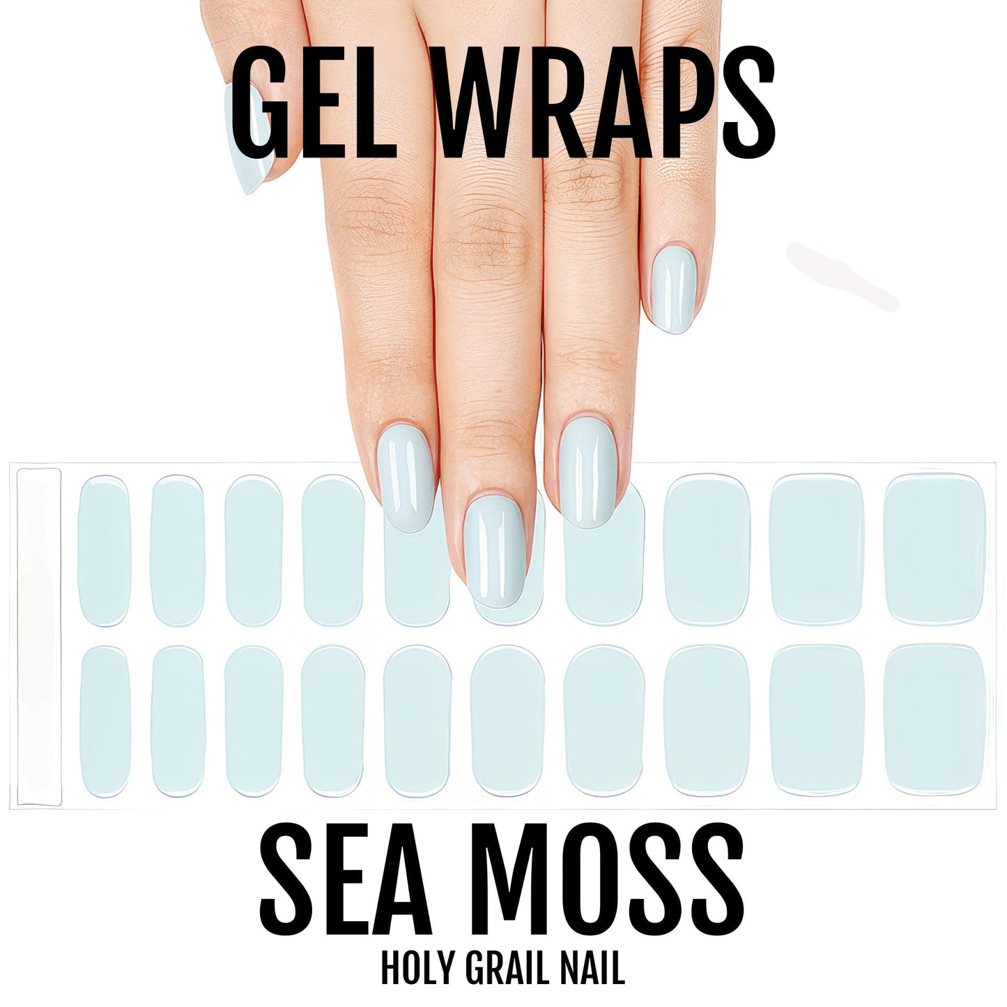 Holy Grail Nail Semi-Cured Gels Sea Moss - Gels