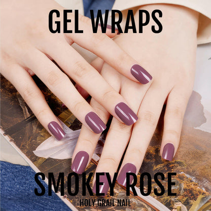 Holy Grail Nail Semi-Cured Gels Smokey Rose - Gels, Velvet Rose Gels, Holy Gels, Periwinkle Gel, Hello Nails