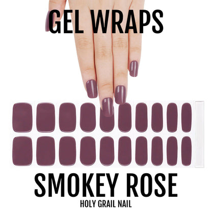 Holy Grail Nail Semi-Cured Gels Smokey Rose - Gels, Velvet Rose Gels, Holy Gels, Periwinkle Gel, Hello Nails