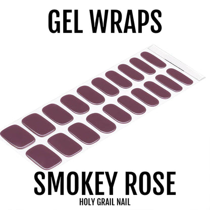 Holy Grail Nail Semi-Cured Gels Smokey Rose - Gels, Velvet Rose Gels, Holy Gels, Periwinkle Gel, Hello Nails