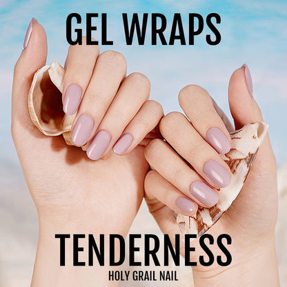 HOLY GRAIL NAIL Semi-Cured Gels Tenderness - Gels, Mauve Gel, Hello Nails
