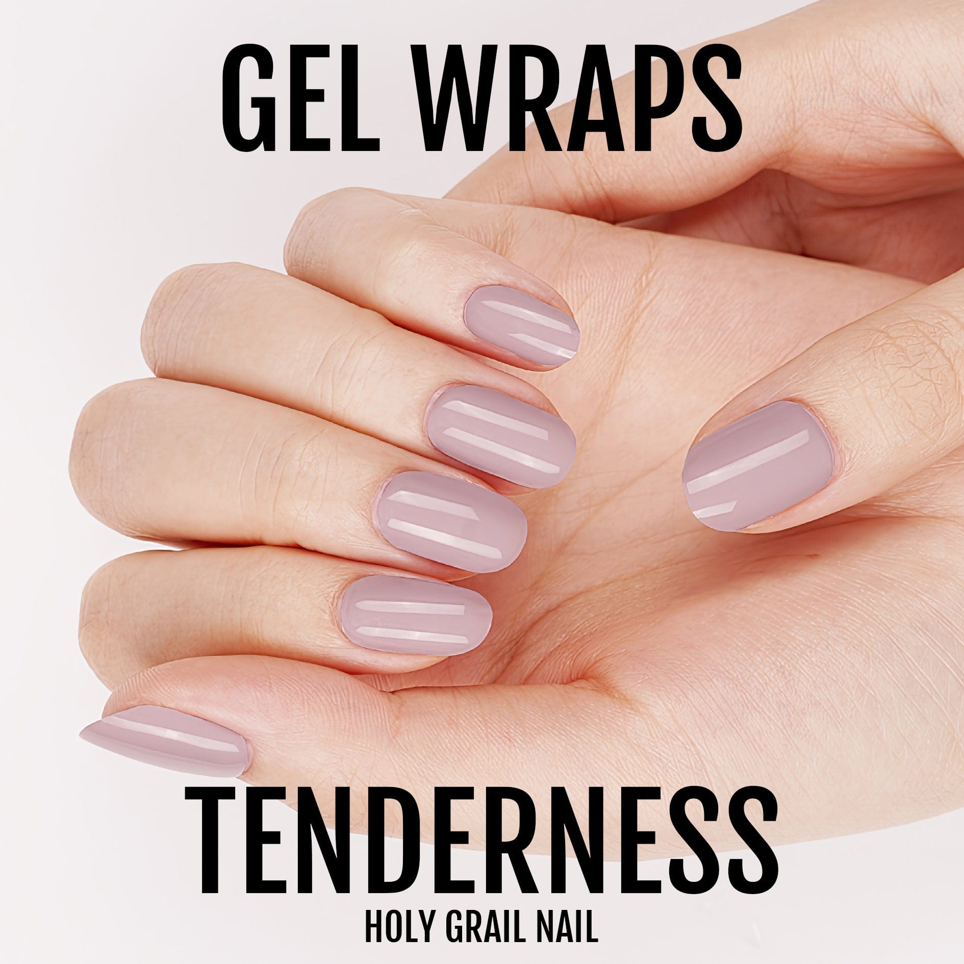HOLY GRAIL NAIL Semi-Cured Gels Tenderness - Gels, Mauve Gel, Hello Nails