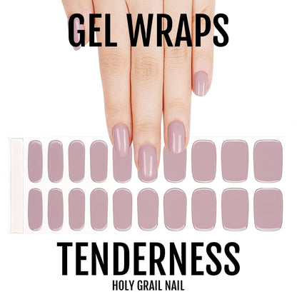 HOLY GRAIL NAIL Semi-Cured Gels Tenderness - Gels, Mauve Gel, Hello Nails