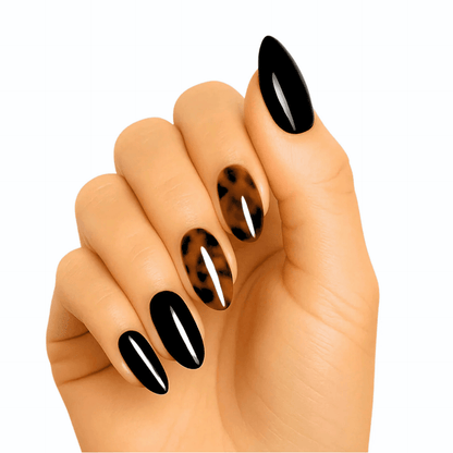 Holy Grail Nail Semi-Cured Gels Tortoiseshell Noir - Gels