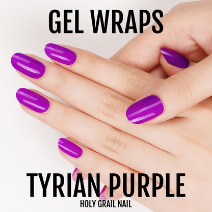 Holy Grail Nail Semi-Cured Gels Tyrian Purple - Gels, Purple Potion Gels, Holy Gels